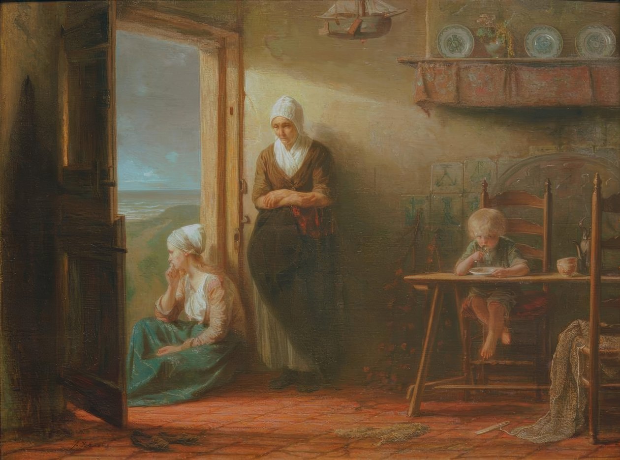 Depois da tempestade de Jozef Israëls