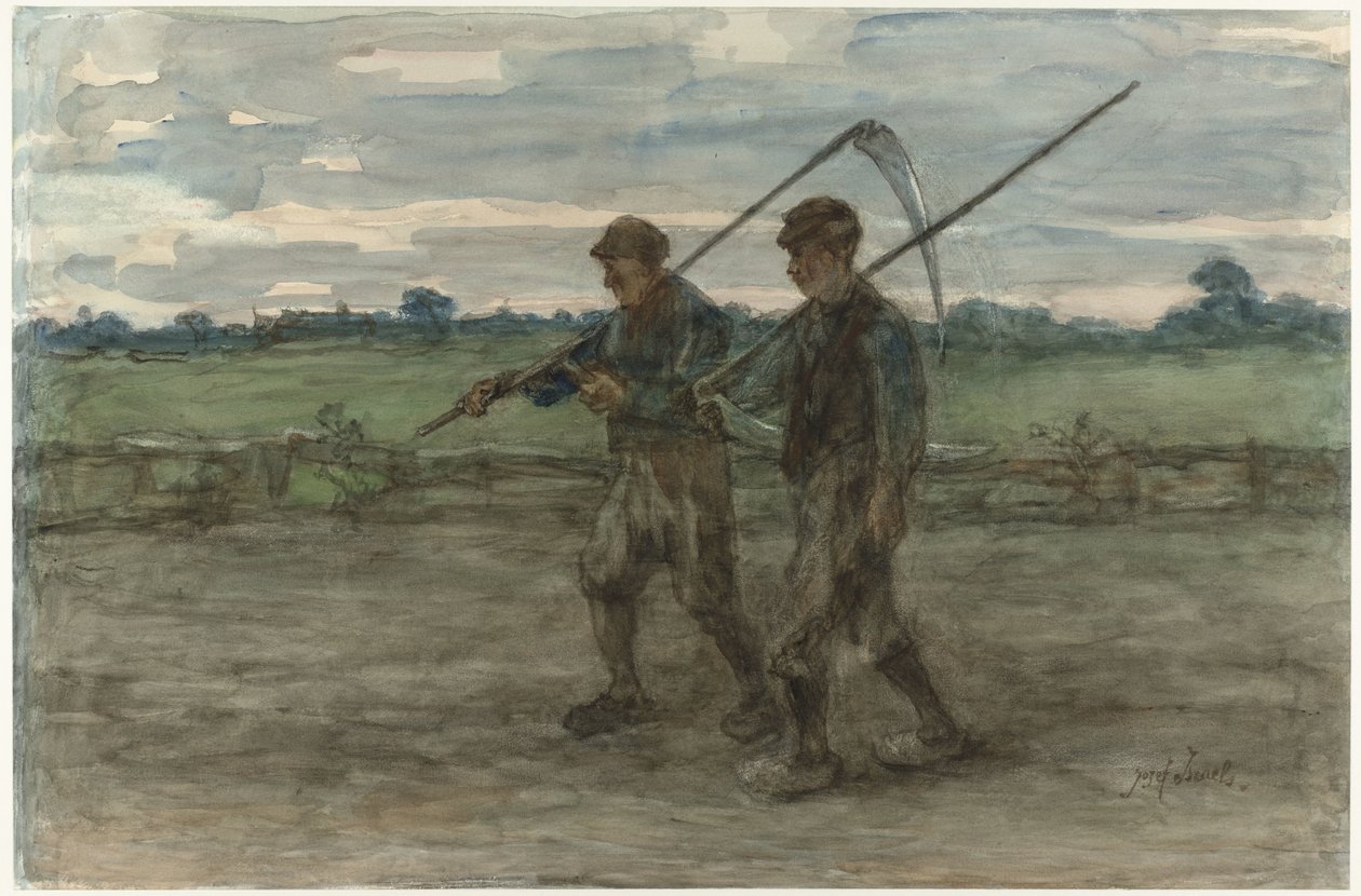 Cortadores de grama de Jozef Israëls