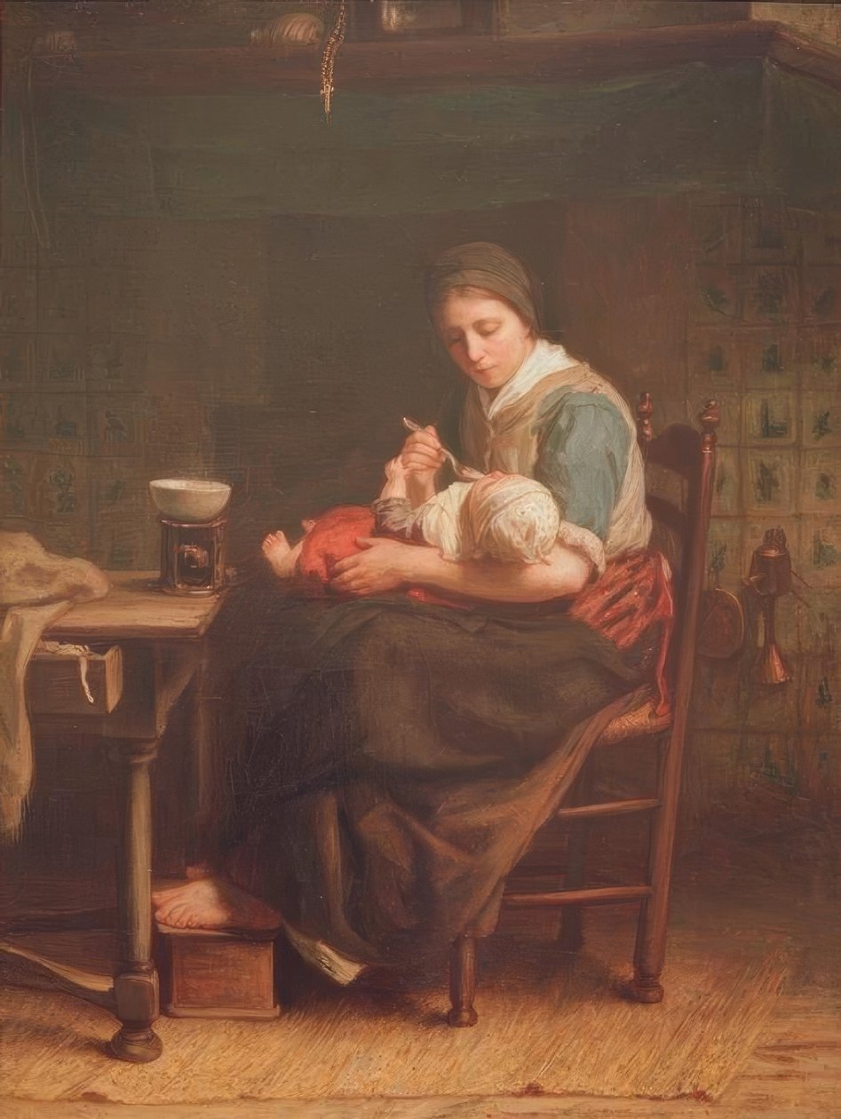The Cottage Madonna de Jozef Israëls