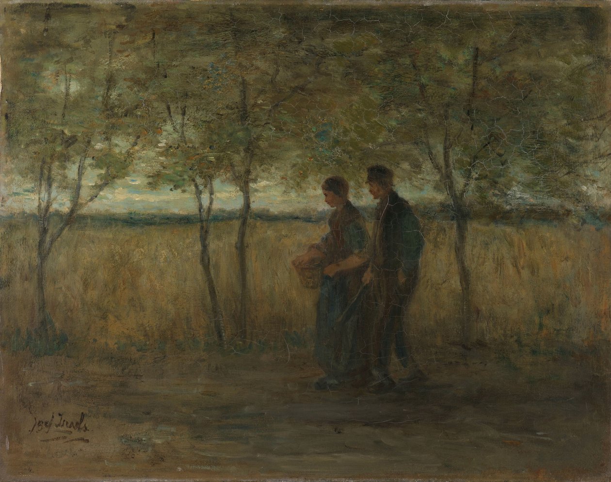 "Virando para casa de Jozef Israëls
