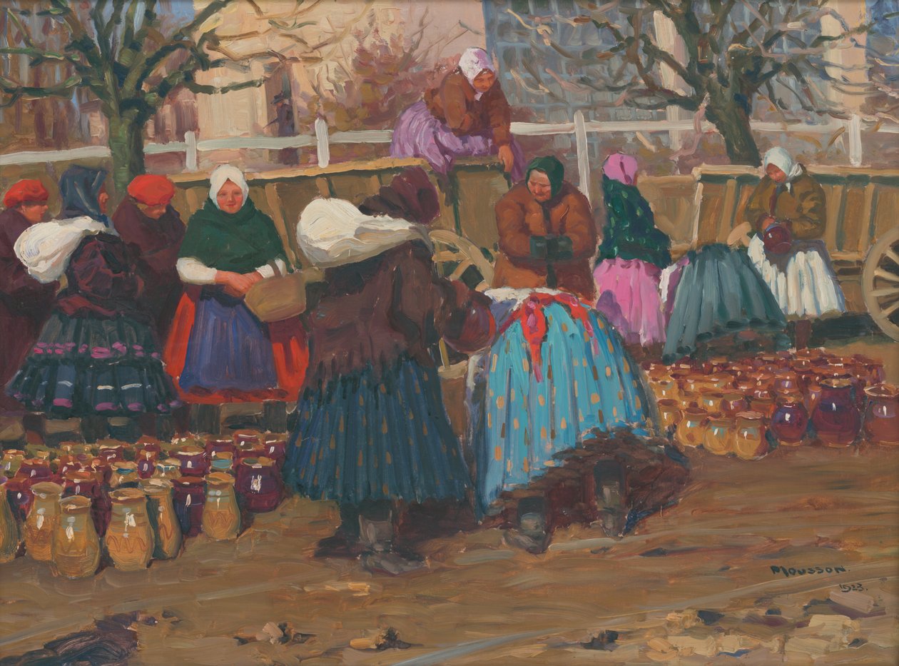 Mercado de potes de Jozef Teodor Mousson