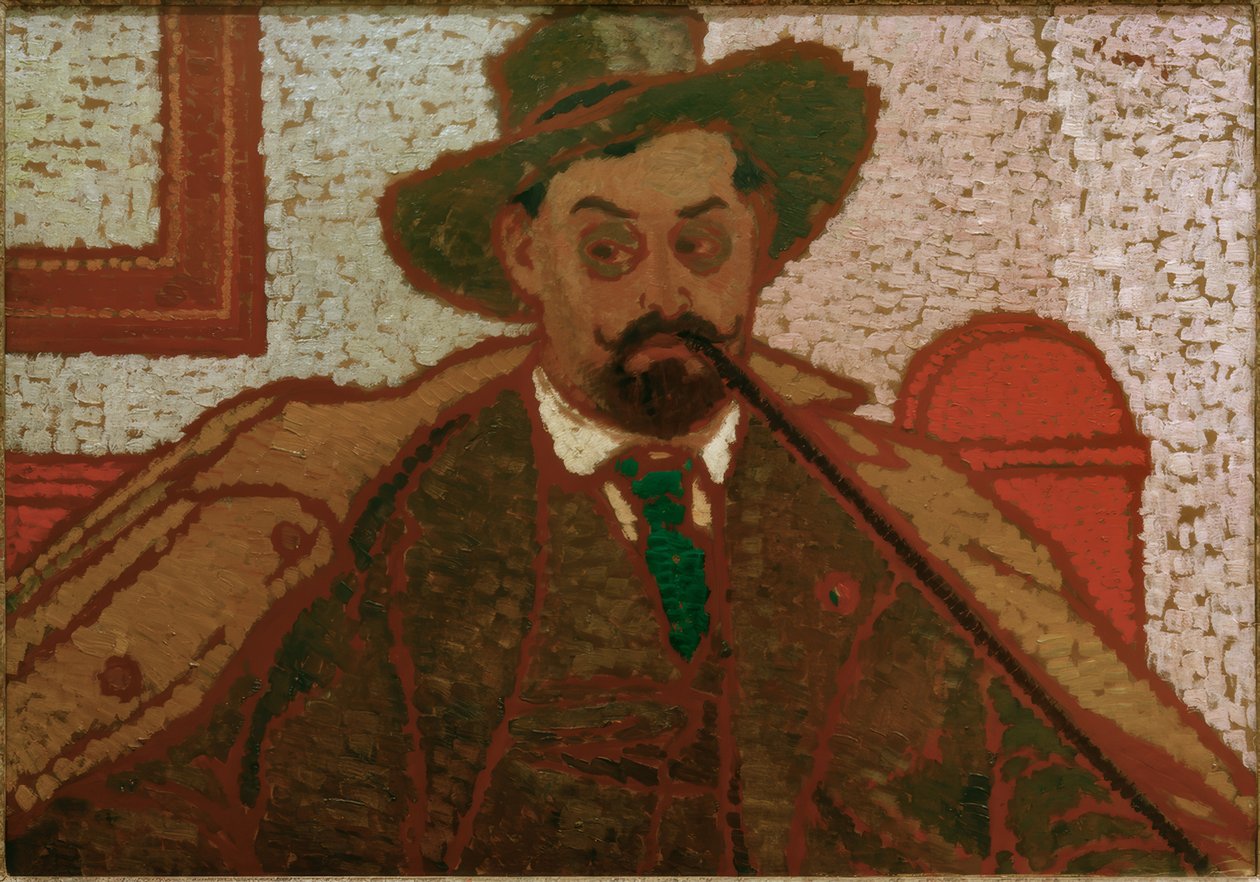 Retrato de Lajos Rippl-Rónai de József Rippl Rónai