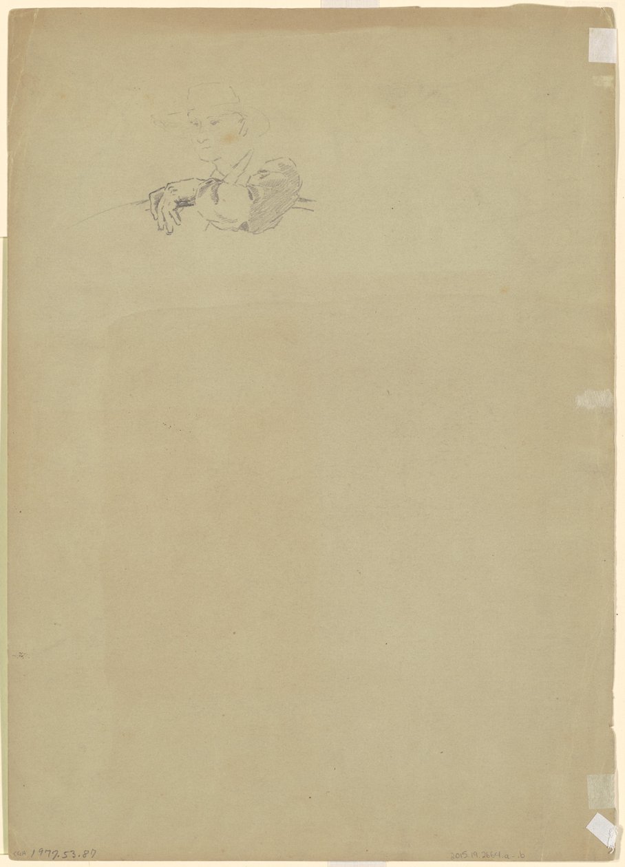 Estudo de um fazendeiro [verso] de Jr. Enoch Wood Perry