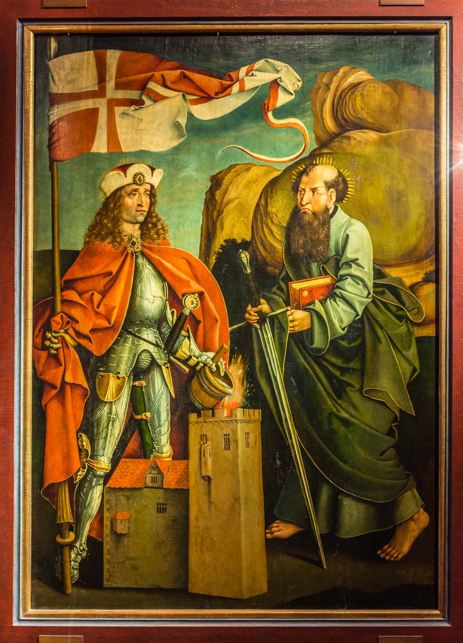 São Floriano e São Paulo de Jörg Breu the Elder