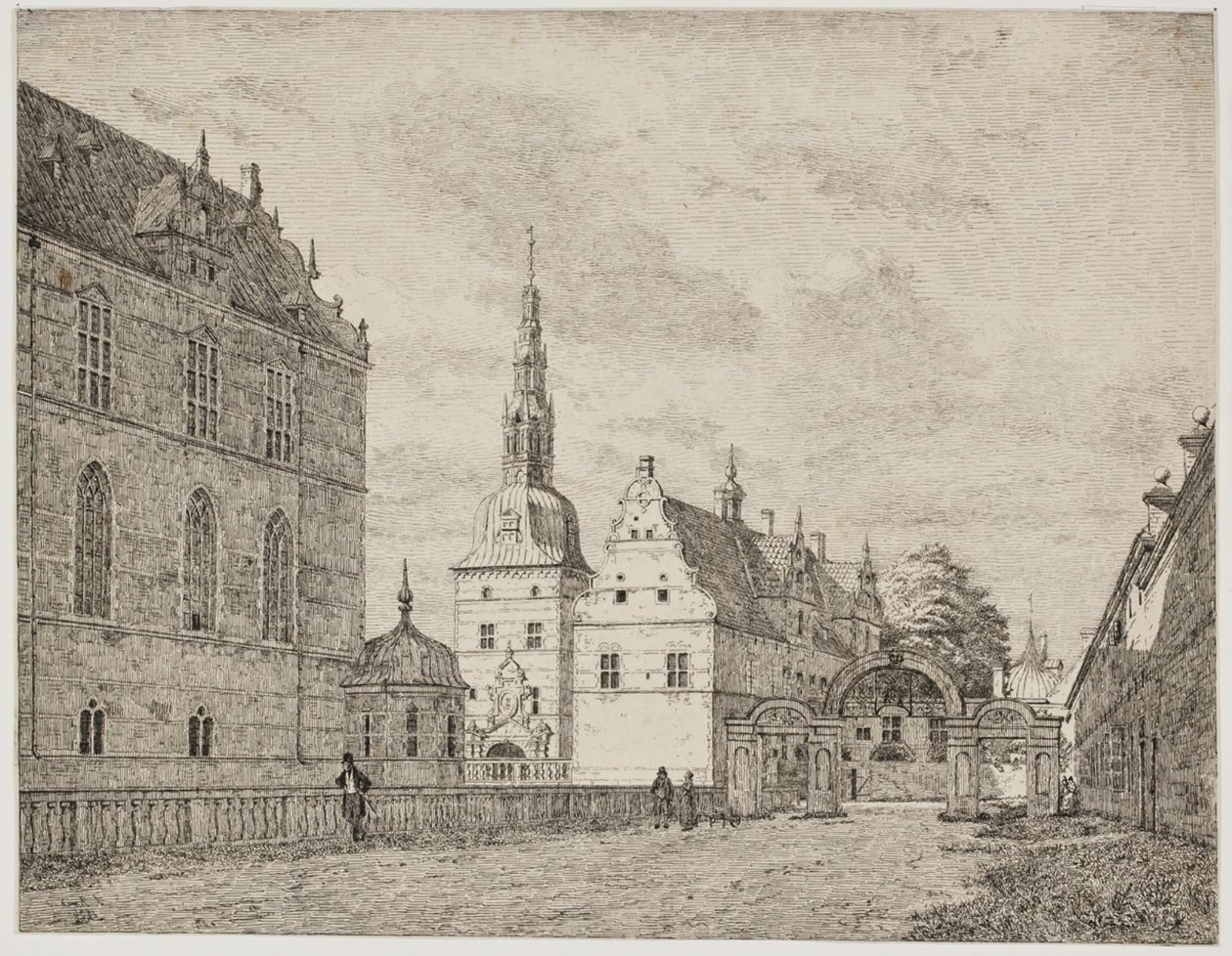 Karusselgården em Frederiksborg de Jørgen Roed