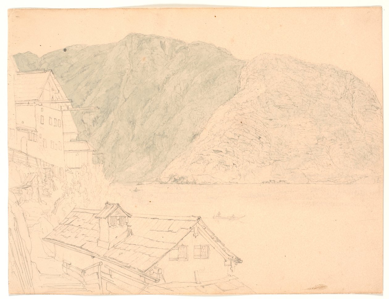 Lago em Gmunden de Jørgen V. Sonne