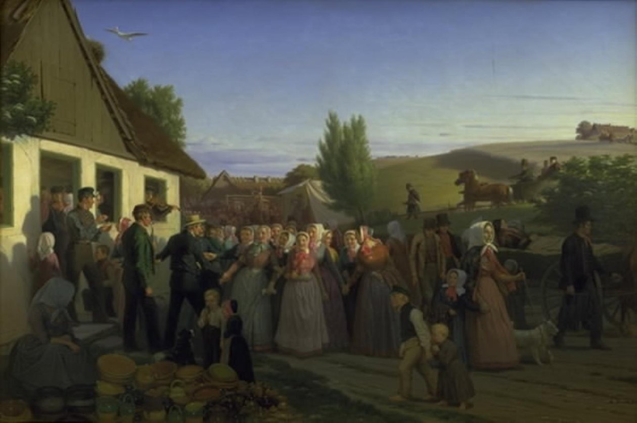St. João e Maria em Tisvilde de Jørgen V. Sonne