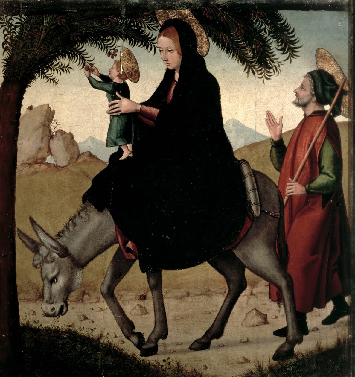 A fuga para o Egito de Juan de Borgoña