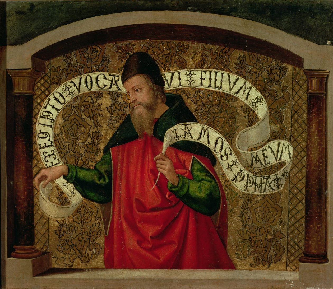 O Profeta Amós, 1535 de Juan de Borgoña