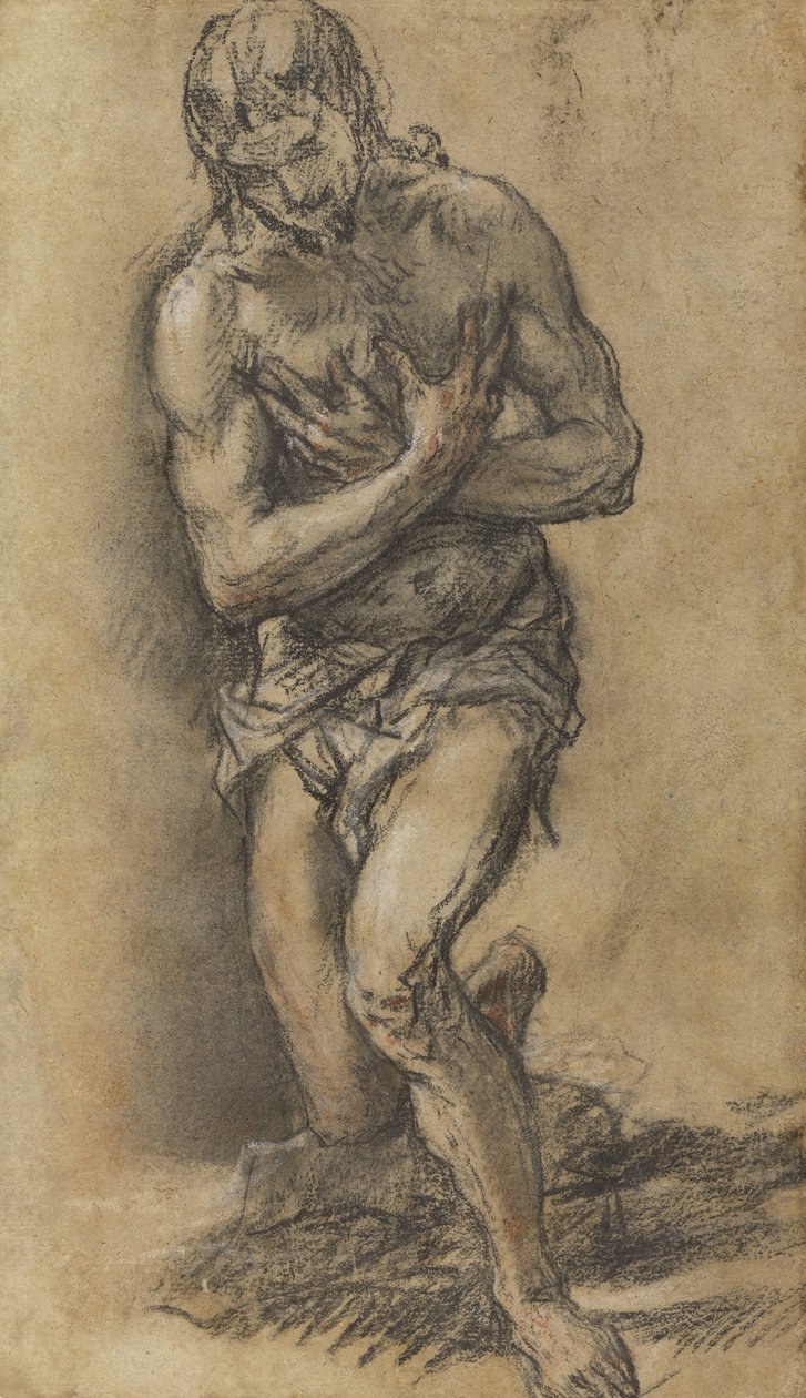 Cristo batizado de Juan Carreño de Miranda
