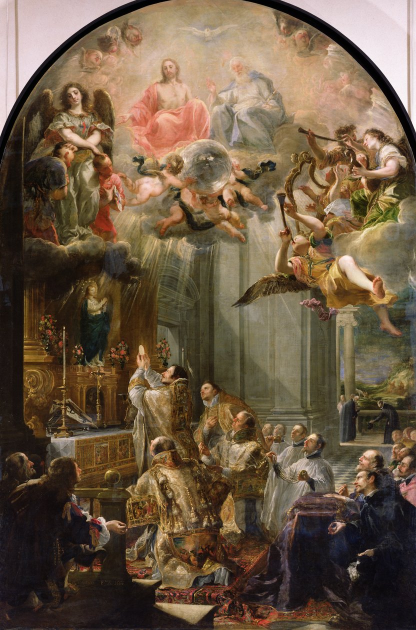 Missa para a Ordem dos Trinitários, 1666 de Juan Carreño de Miranda