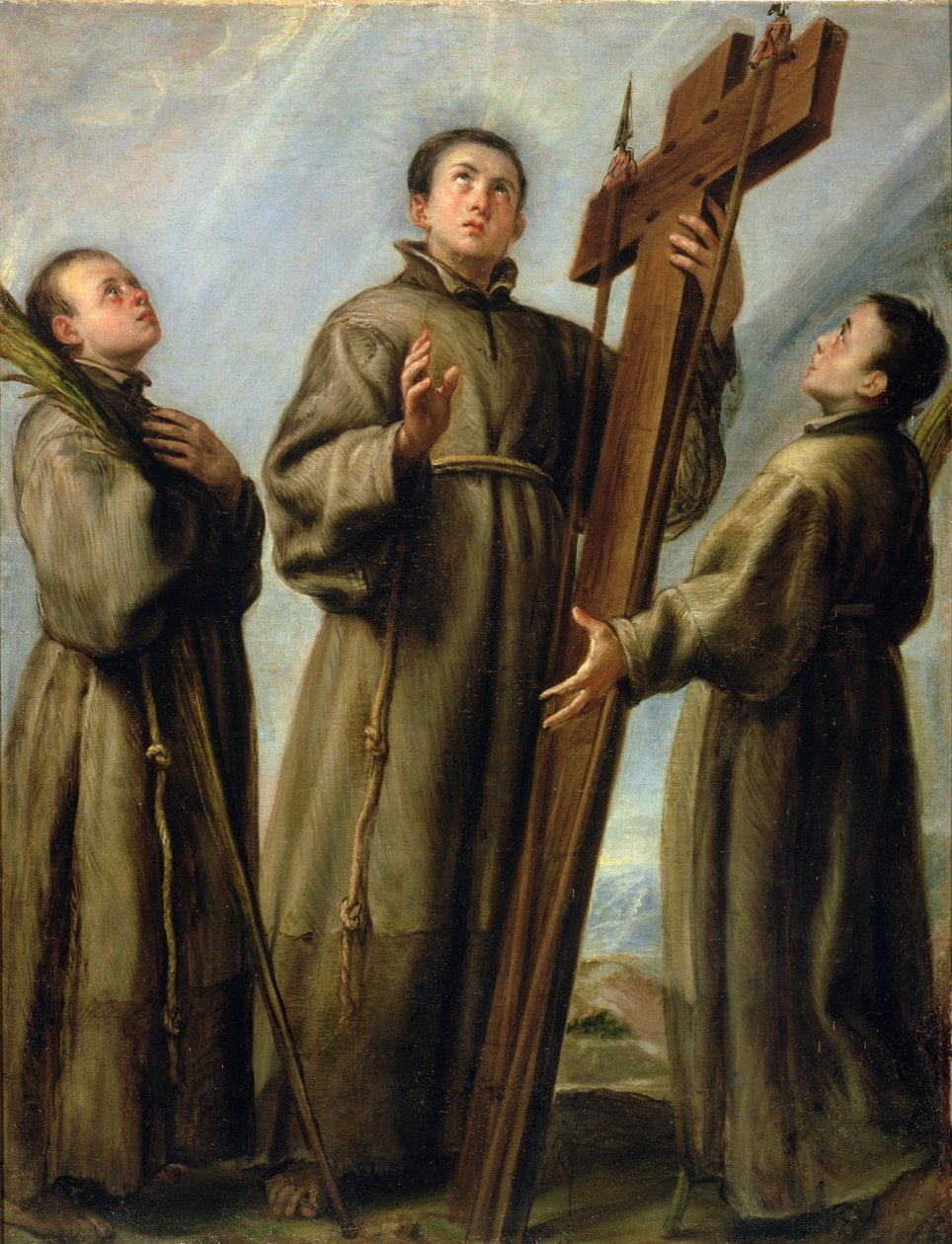 Os mártires franciscanos no Japão de Juan Carreño de Miranda