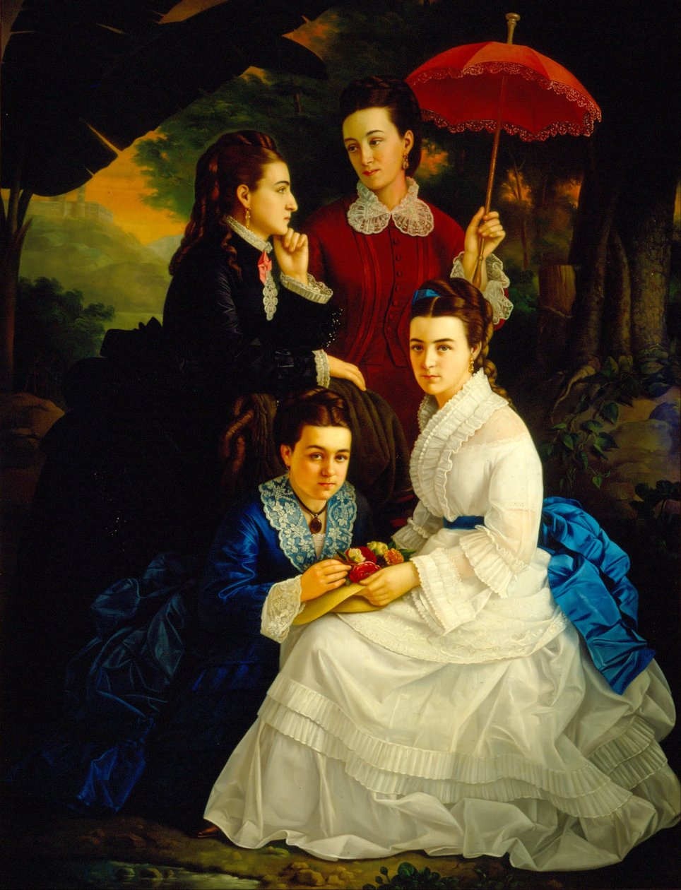 Retrato das Filhas de Manuel Cordero de Juan Cordero