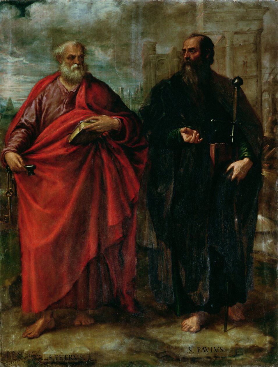 São Pedro e São Paulo, 1577 de Juan Fernandez de Navarrete