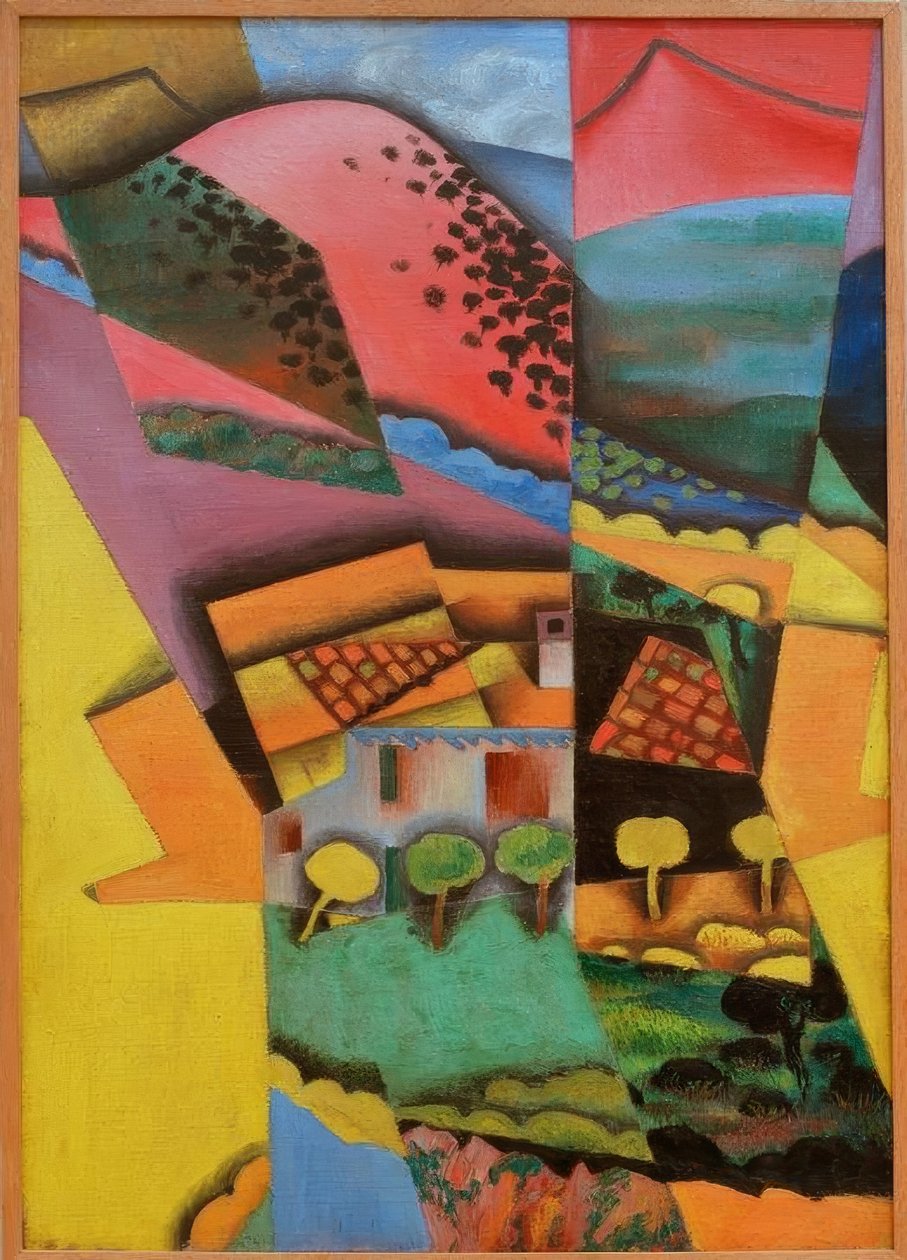 Paisagem em Ceret de Juan Gris