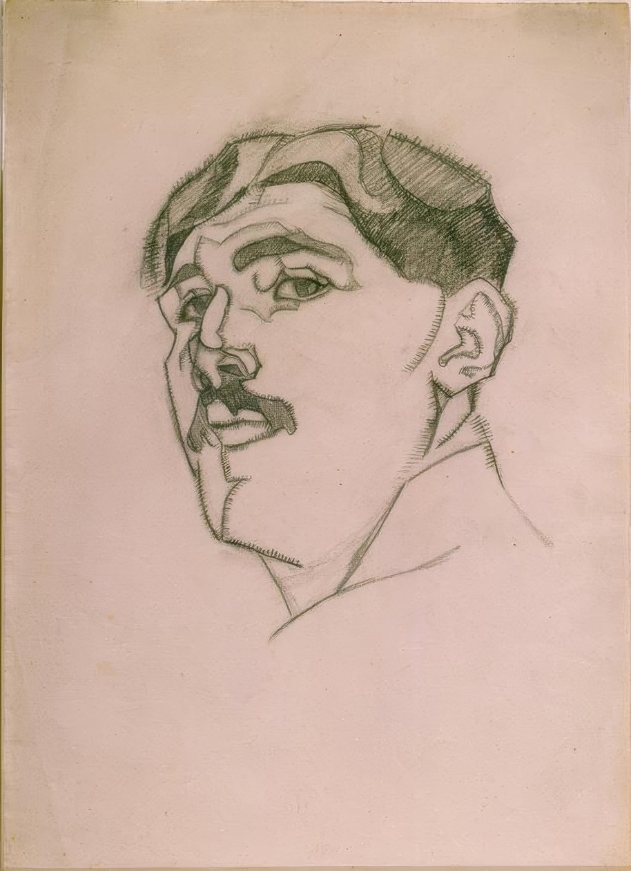 auto-retrato de Juan Gris