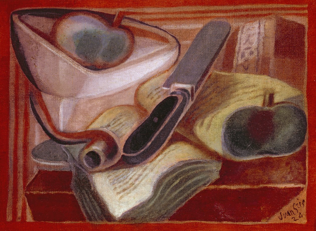 O livro de 1924 de Juan Gris