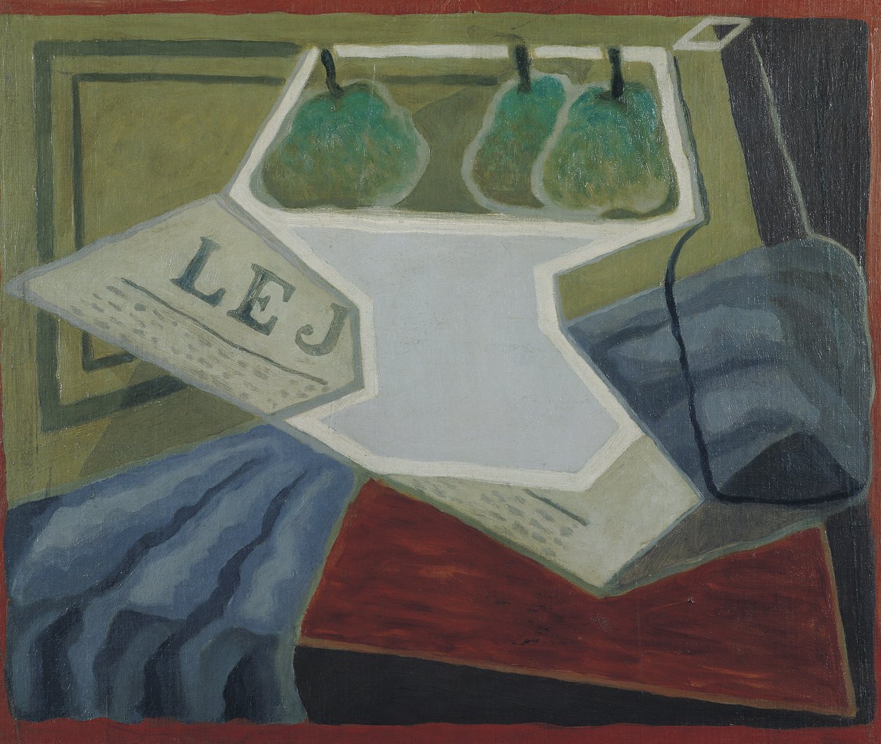 A Fruteira, 1925-27 de Juan Gris