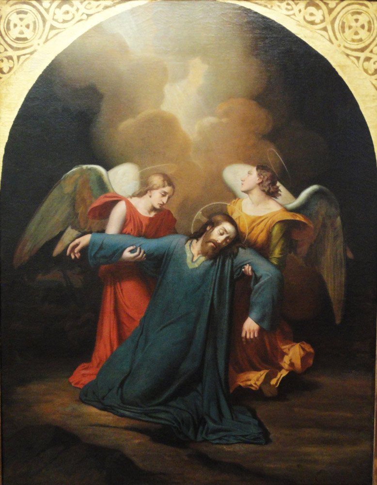 Cristo no Getsêmani ou descida da cruz de Juan Leon Palliere
