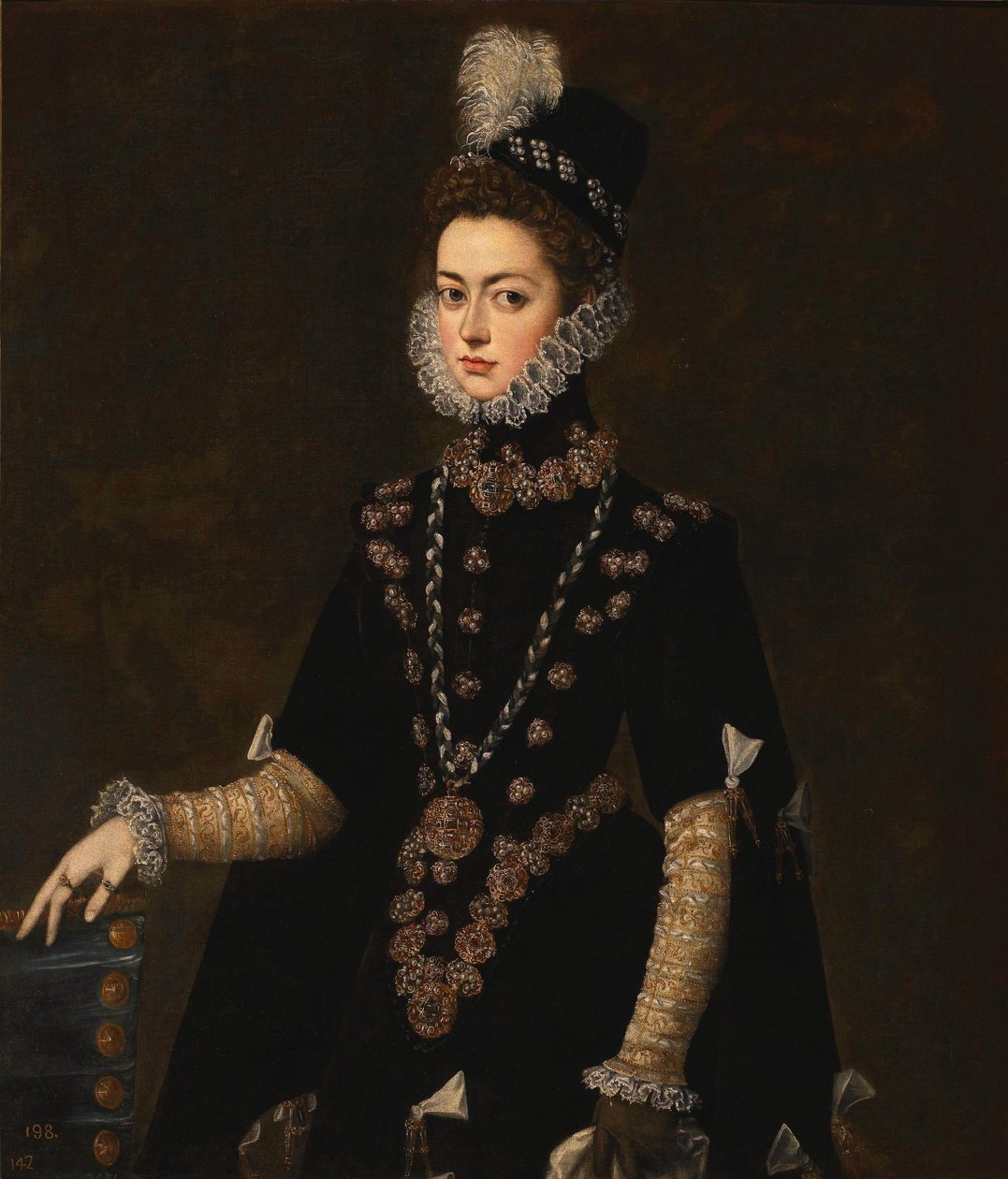 Infanta Catherine Micaela da Áustria de Juan Pantoja de la Cruz