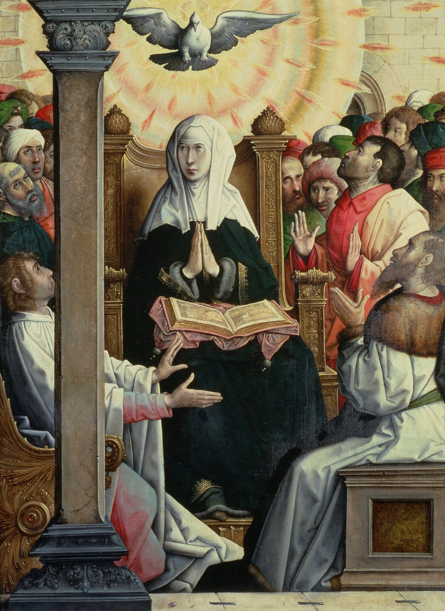 Pentecostes de Juan de Flandes