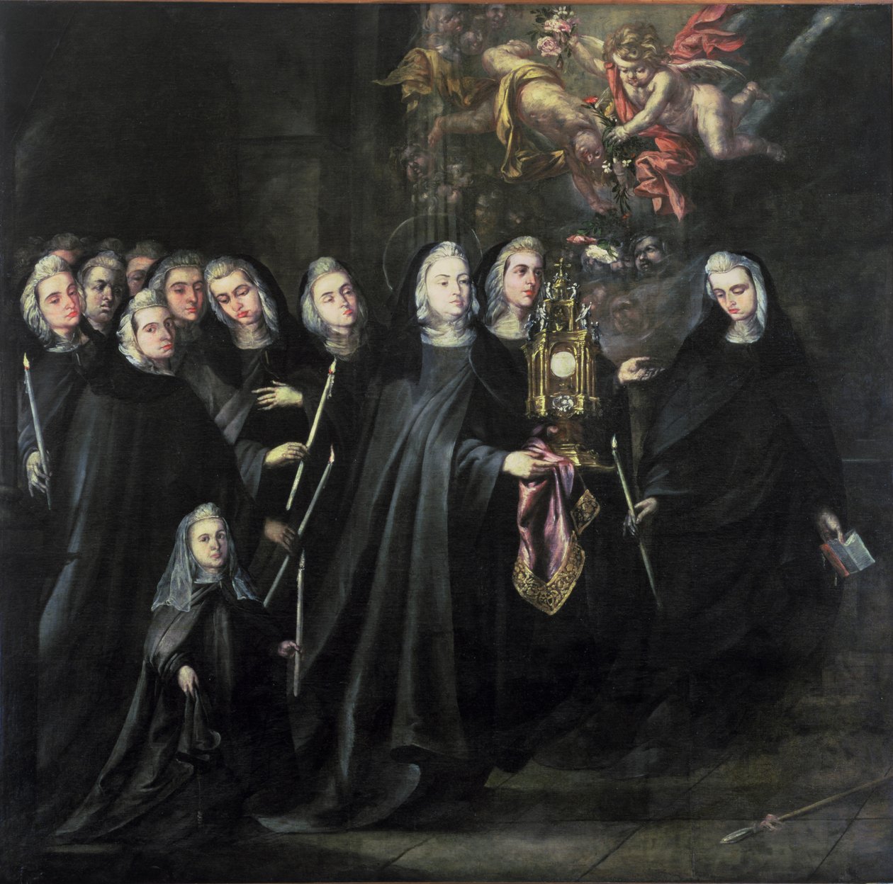 Procissão de Santa Clara com a Eucaristia de Juan de Valdes Leal