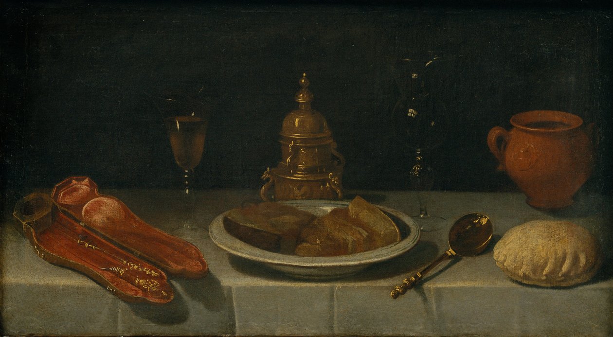 Ainda vida e mesa de Juan der Hamen y van León