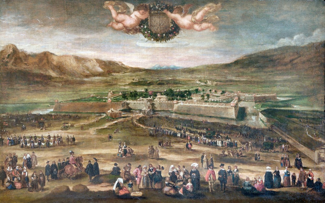 A entrada de Filipe IV em Pamplona, depois de 1646 (óleo sobre tela) de Juan Bautista Martinez Del Mazo