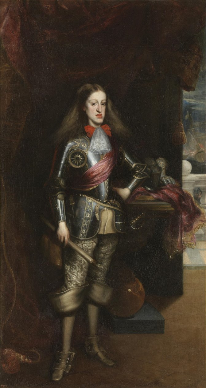 Carlos II de armadura de Juan Carreño de Miranda