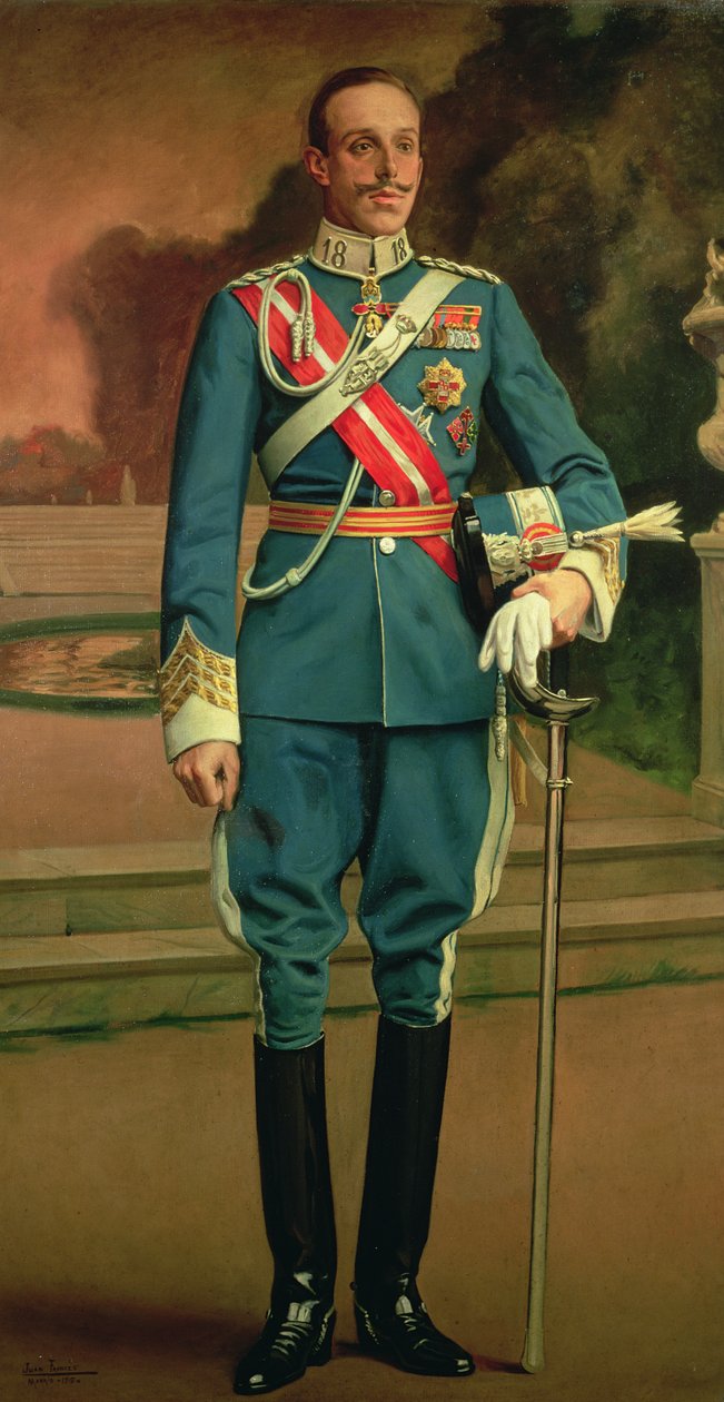 Rei Afonso XIII de Juan Frances y Mexia