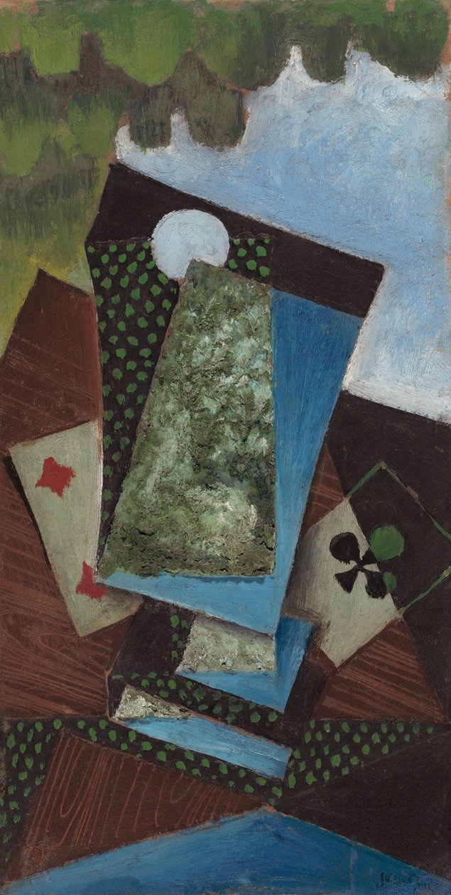 Ás de Paus e Quatro de Ouros de Juan Gris