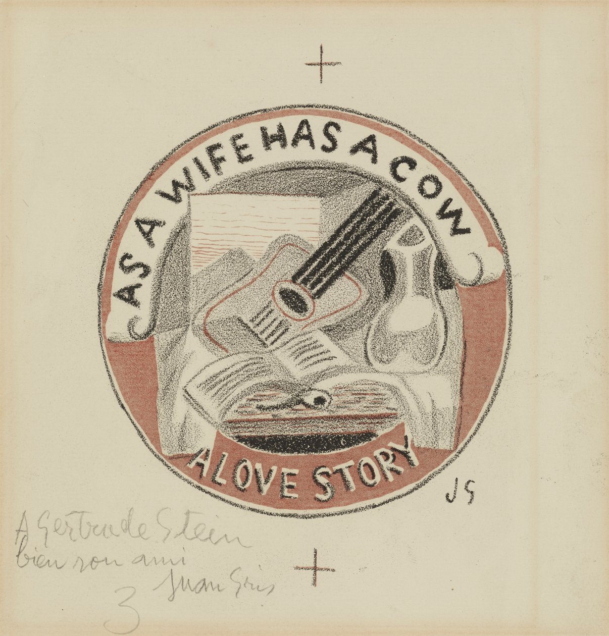 Como uma esposa tem uma vaca; Uma história de amor de Juan Gris