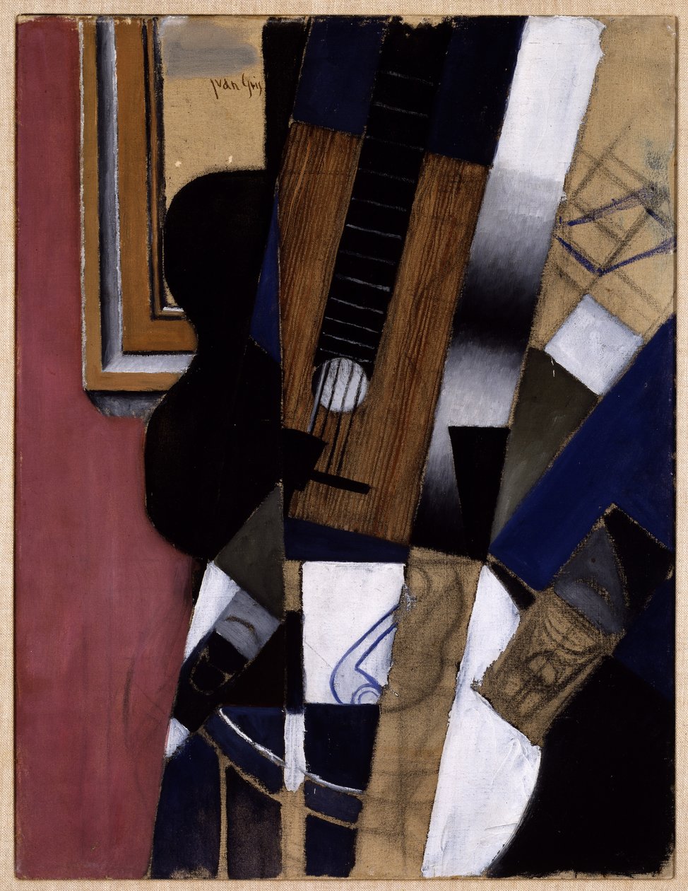 Guitarra e cachimbo de Juan Gris