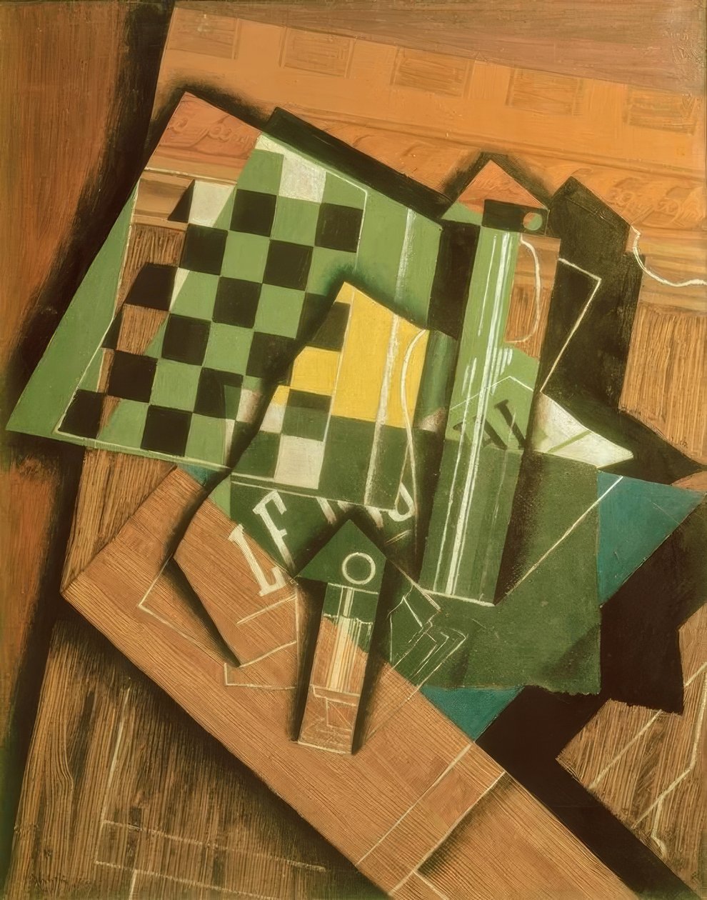 O tabuleiro de damas de Juan Gris