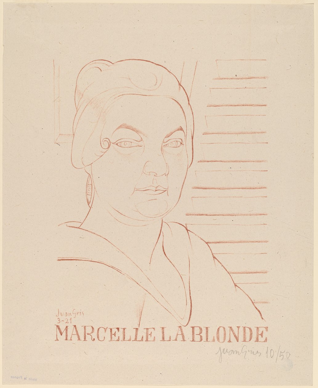 Marcela a loira de Juan Gris