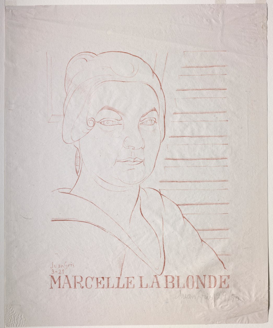 Marcela a loira de Juan Gris
