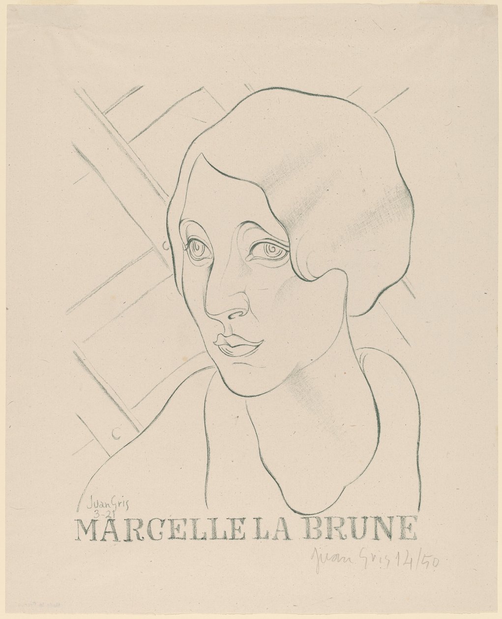 Marcela a morena de Juan Gris