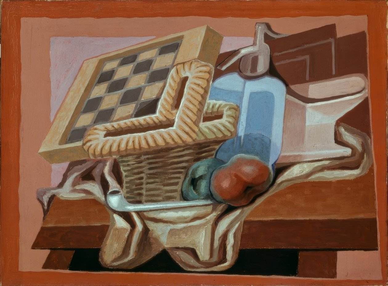 Cesto e sifão de Juan Gris