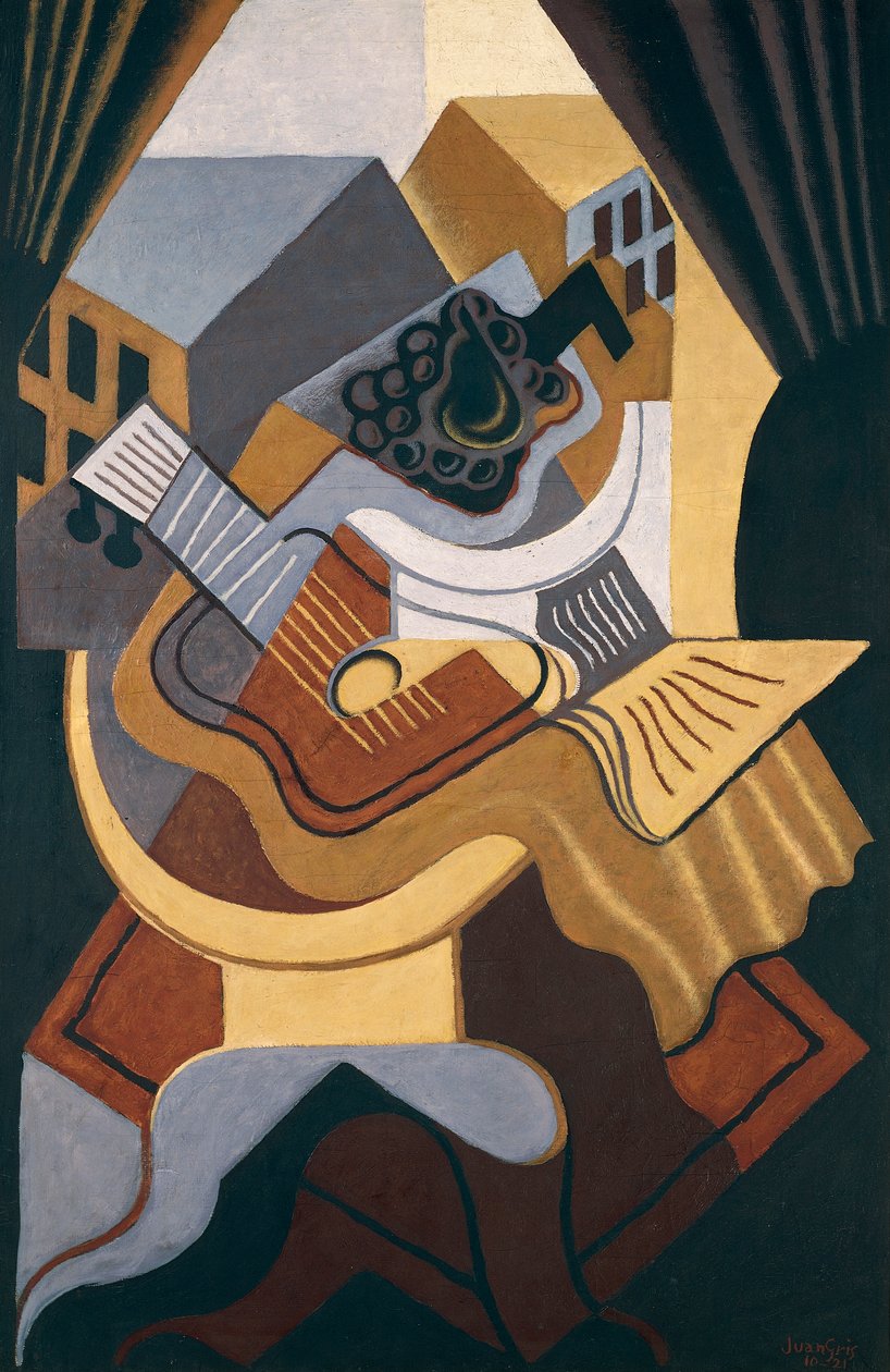 Tabela em frente a uma janela de Juan Gris