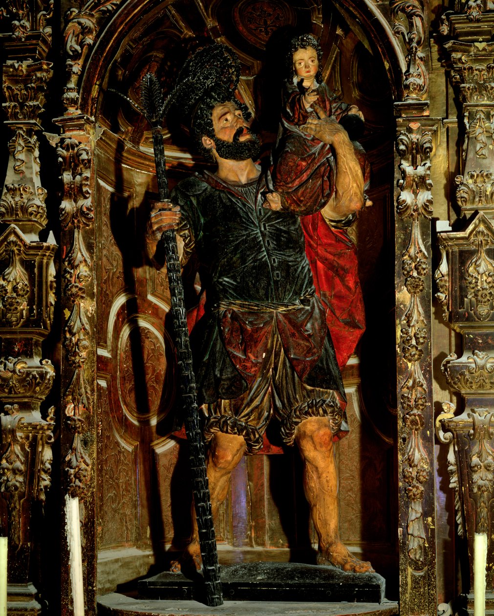 São Cristóvão, 1597 (madeira policromada) de Juan Martinez Montanes