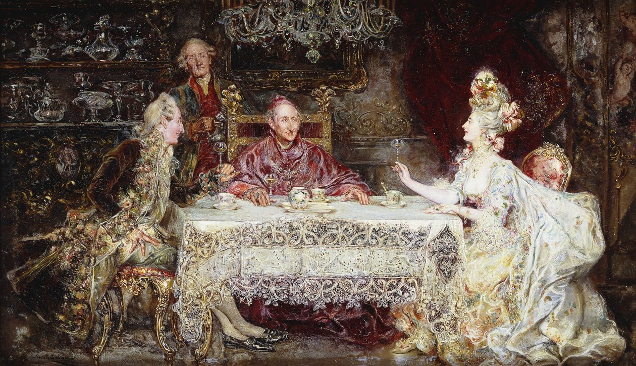 Jantar com o Cardeal de Juan Pablo Salinas Tervel