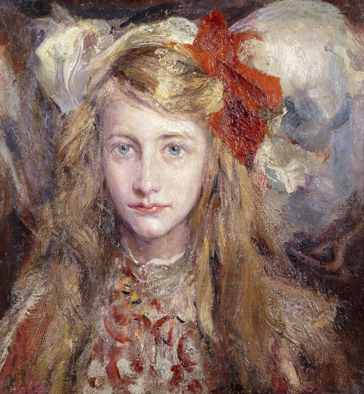 Retrato da Filha do Artista Pippi de Juan Pablo Salinas Tervel