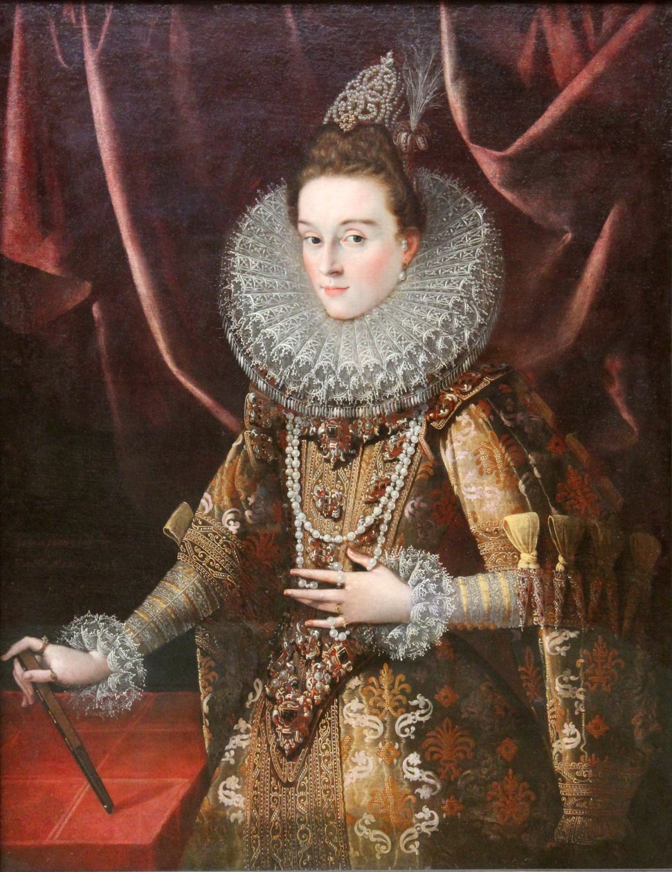 Infanta Isabella Clara Eugenia de Espanha de Juan Pantoja de la Cruz