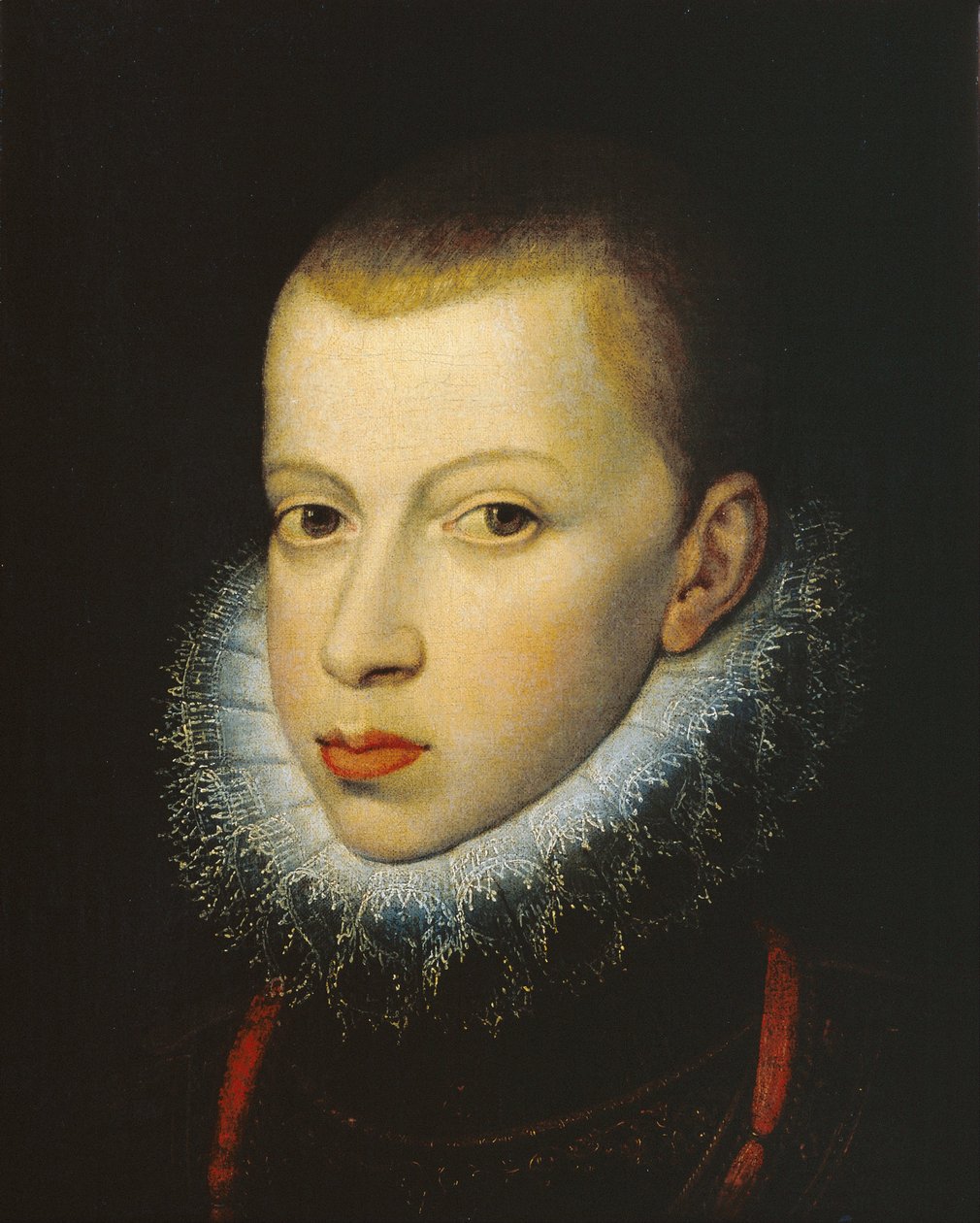 Retrato de Filipe III 1578-1621, rei de Espanha e Portugal de Juan Pantoja de la Cruz