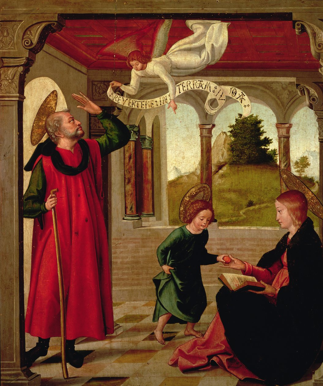 A Sagrada Família, c.1535 de Juan de Borgoña