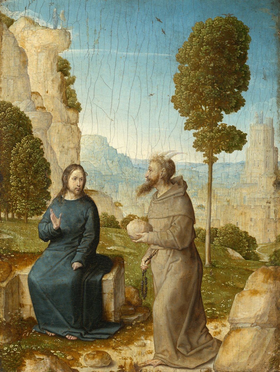 A tentação de Cristo de Juan de Flandes