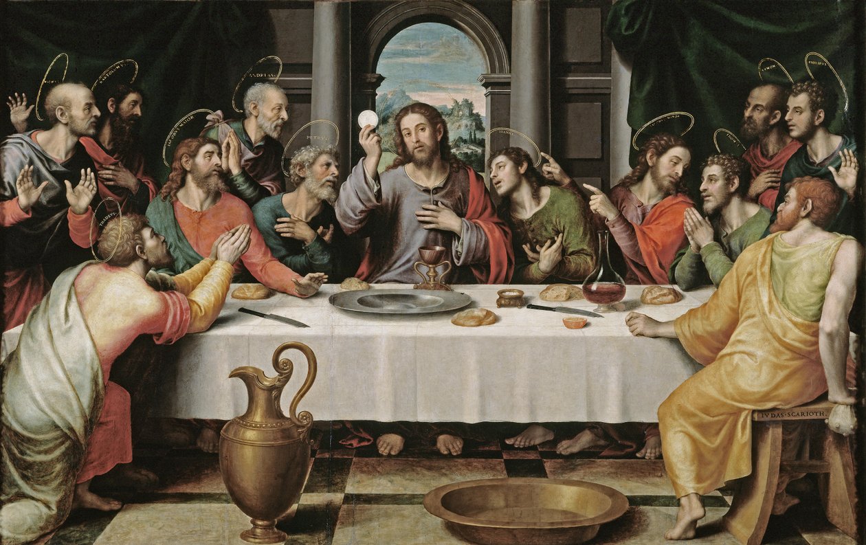 A última Ceia de Juan de Juanes