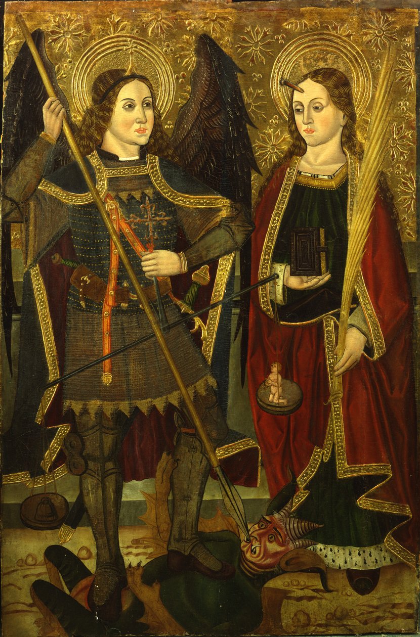 Santos Miguel e Engrácia de Juan de la Abadía