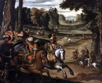 A caça ao leão de Juan de la Corte