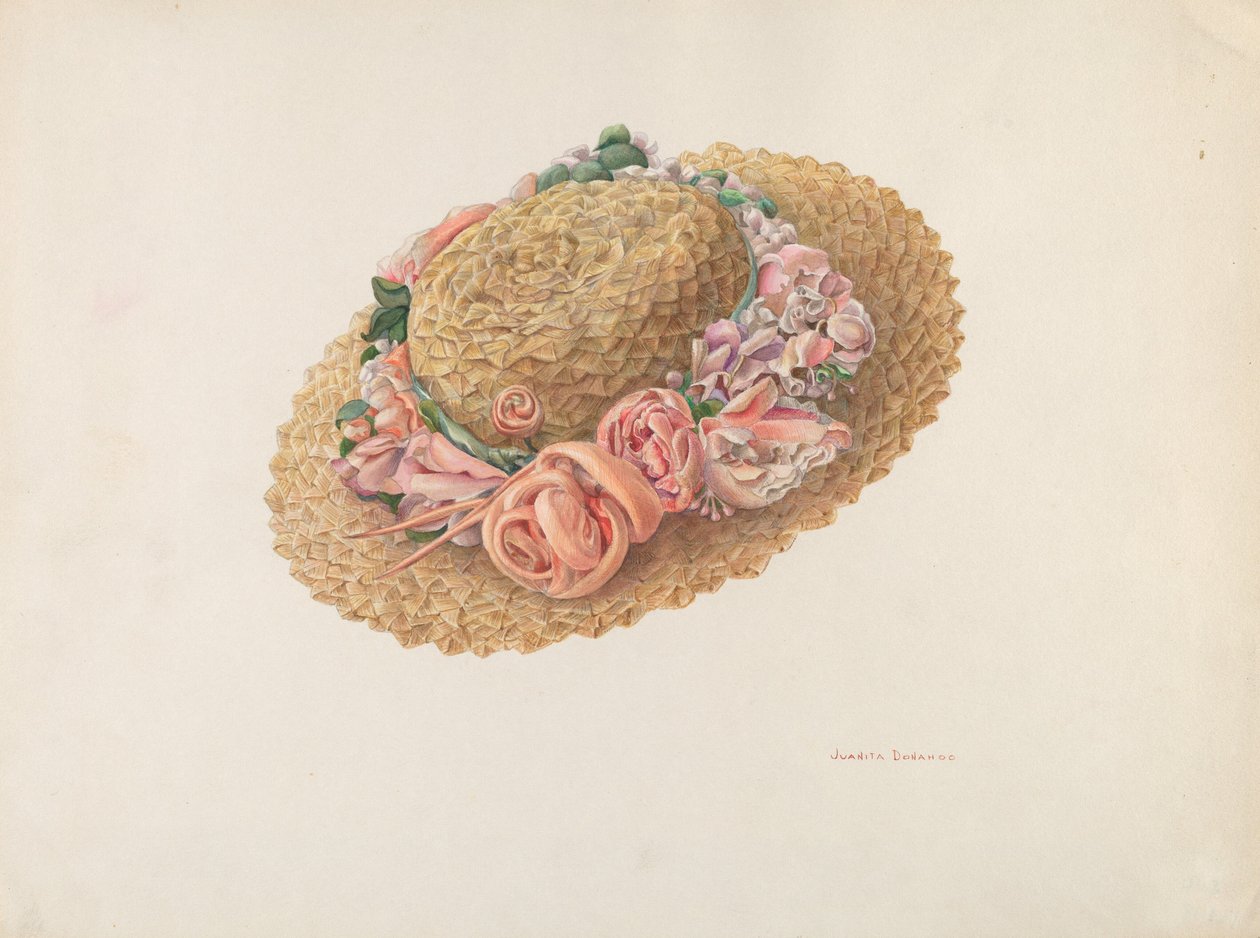 Chapéu, c. 1941. de Juanita Donahoo